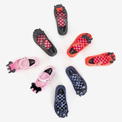 Дитячі темно-сині меліски з прикрасами від Blanka - Туфлі