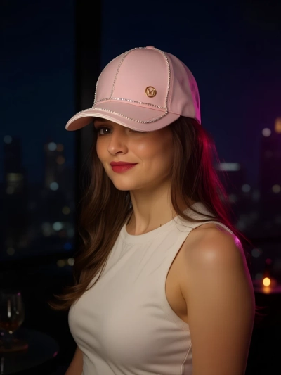 Royalfashion Kšiltovka s kamínky ShineCap