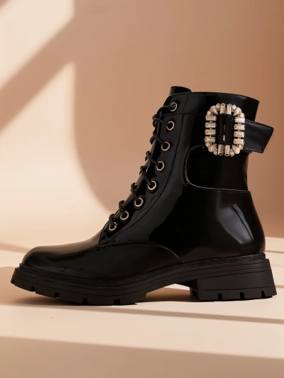 Royalfashion Жіночі черевики на шнурівці Lacero