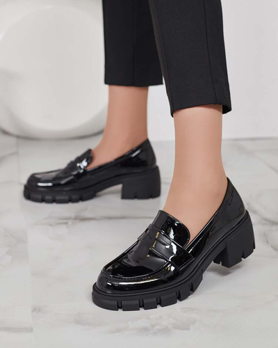 Royalfashion Dámské mokasíny na nízkém poštěváčku Denebel