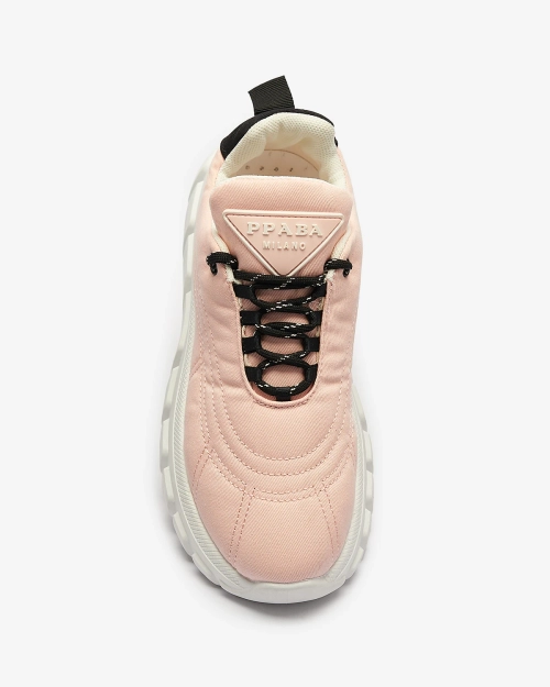 Світло-рожеві жіночі тканинні спортивні кросівки Riotay- Footwear