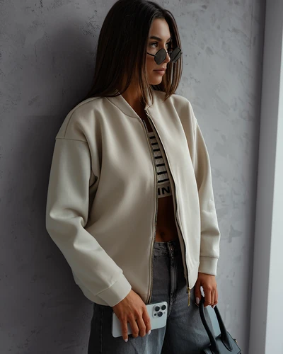 Royalfashion Bomber jacket na zip