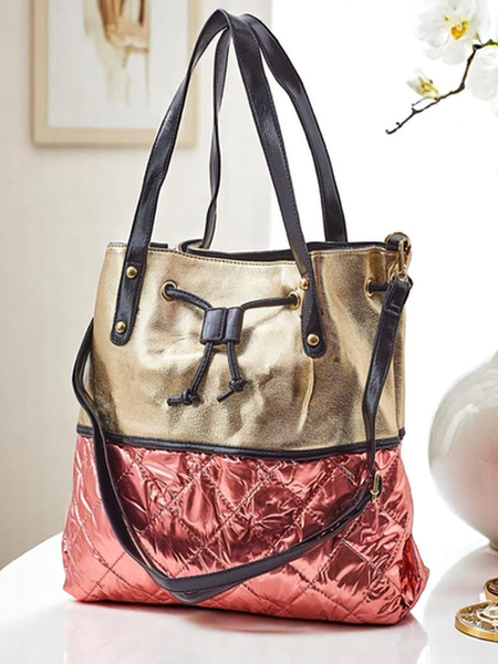 Royalfashion Велика жіноча сумка Golden Luxe Shopper