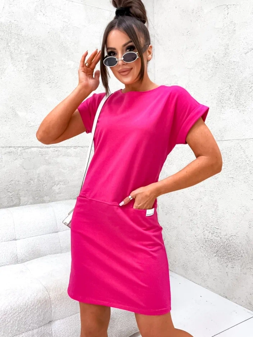 Royalfashion Жіноча сукня з бавовняної тканини