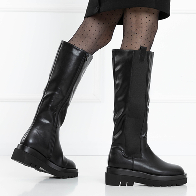 Чорні жіночі чоботи Mafelia