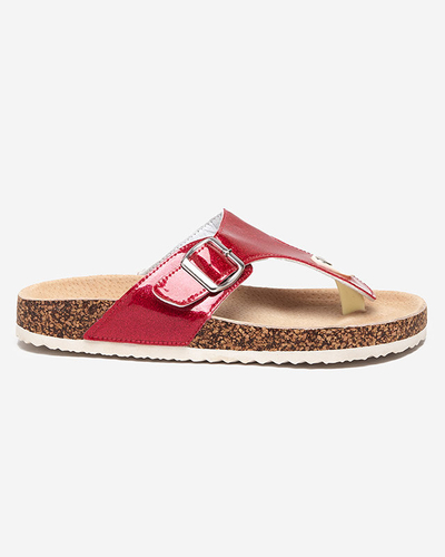 Рожеві жіночі шльопанці Елоці - Взуття