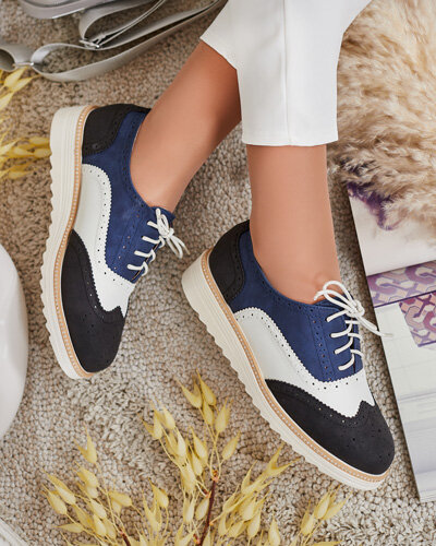 Жіночі напівчеревики Novlas на шнурівці Royalfashion