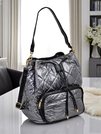 Royalfashion Velká dámská taška HoloGlint Shopper