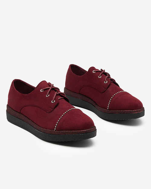 Жіночі туфлі бордового кольору Rilly - Взуття