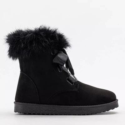 OUTLET Černé dámské sněhule od Ritalo - Footwear