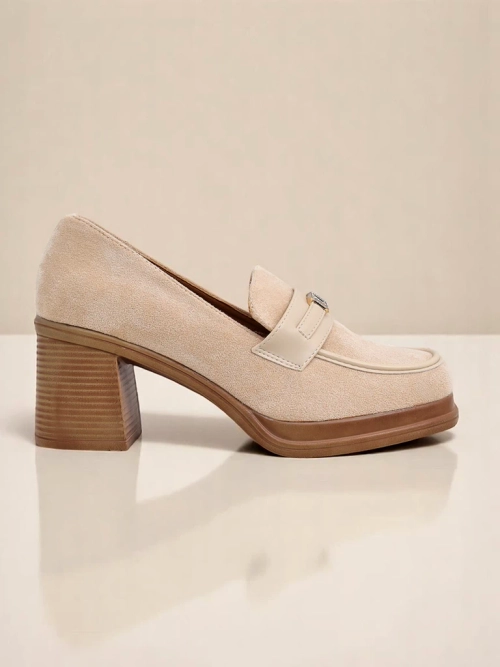 Royalfashion жіночі лофери на широкому каблуці Evelay