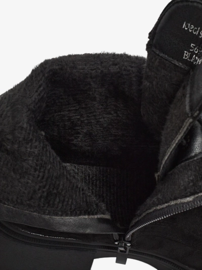 Dámské kotníkové boty z eko semiše Ubill