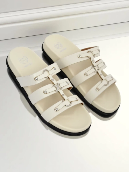 Royalfashion Жіночі шльопанці в стилі римлянок Roma