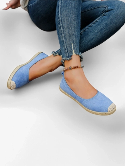 Royalfashion Dámské espadrilky z eco-suede Aroles