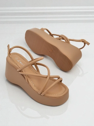 Royalfashion Dámské sandály na klínku Skyline Straps