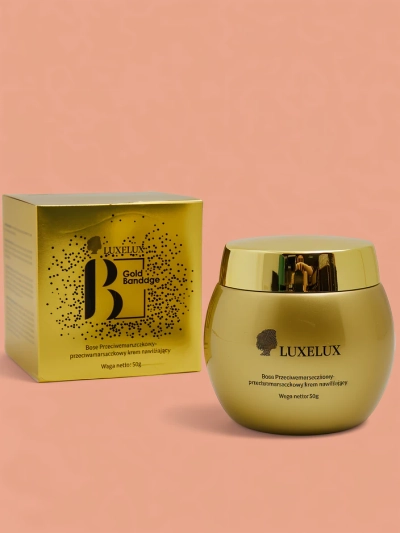 Luxelux Krém proti vráskám s hydratačními účinky Gold Bandage 50 g