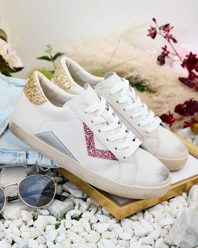 Royalfashion Dámské sportovní tenisky se zdobením Ginn