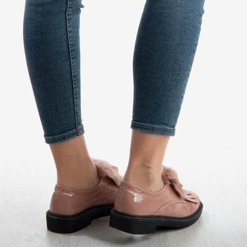 Рожеве жіноче взуття з хутром Міссурі - Взуття