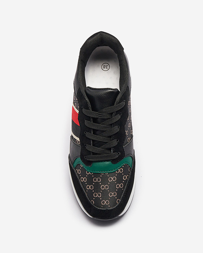 Dámská černá šněrovací sportovní obuv Amnerri- Obuv