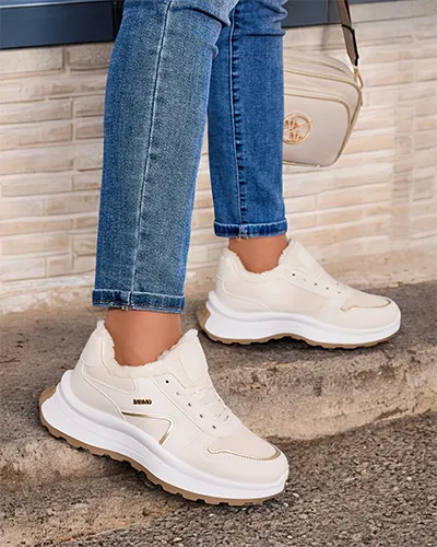 Royalfashion Dámské zateplené tenisky Ronniz