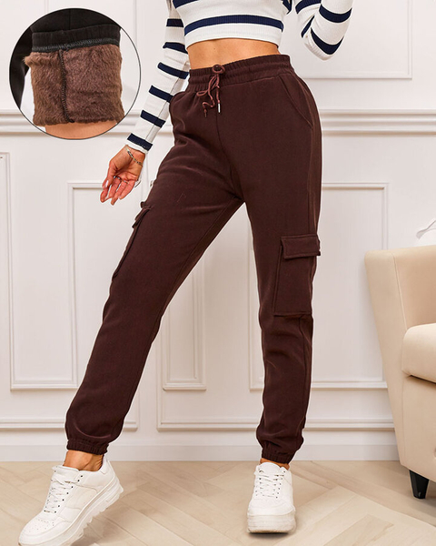 Royalfashion Dámské zateplené bojové kalhoty