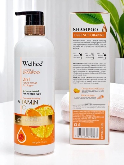 2-v-1 šampon s vitamínem C a kolagenem