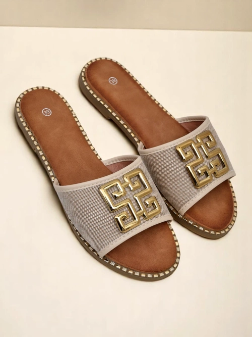 Royalfashion Жіночі тапочки на плоскій підошві Rorole