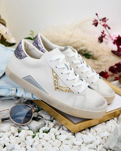 Royalfashion Dámské sportovní tenisky se zdobením Ginn