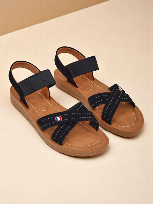 Royalfashion жіночі сандалі на еластичних застібках Zerefis