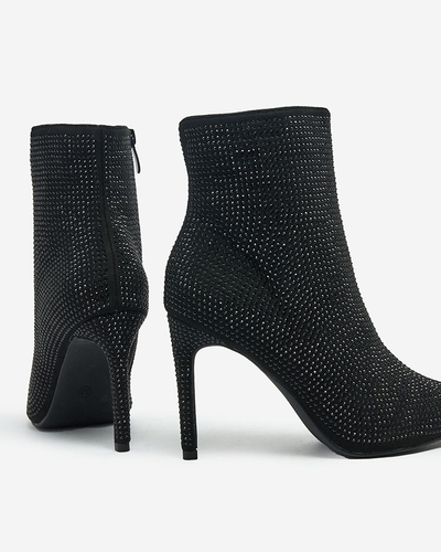 Royalfashion Dámské kozačky Lekirisa Zirconia Stiletto Boots