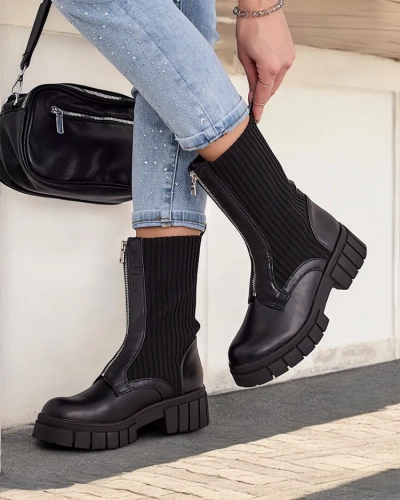 Royalfashion Elegnatní dámské kotníkové boty Tenimo