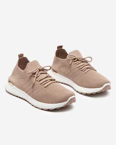 Světle hnědé dámské sportovní boty Erina - Footwear