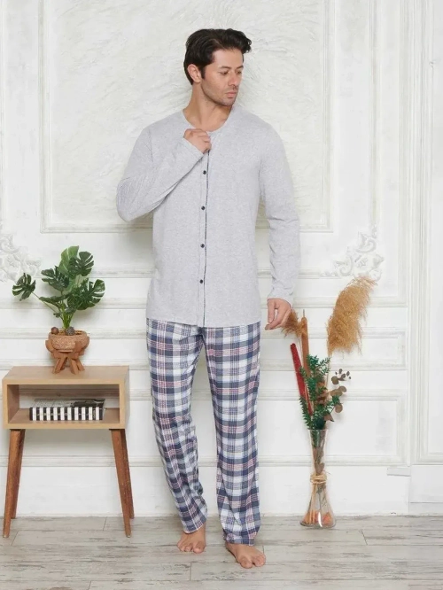 Royalfashion бавовняні чоловічі піжами