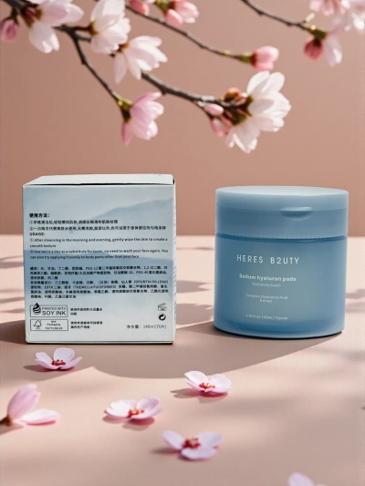 Бавовняні косметичні диски - зволожуючі, з гіалуроновою кислотою