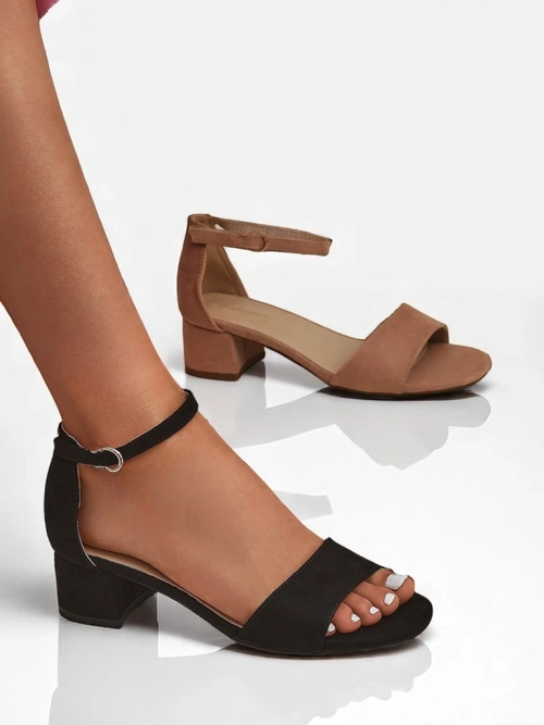 Royalfashion Жіночі сандалі на низькому каблуці SoftHeels