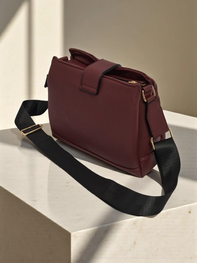 Malá prošívaná kabelka z měkké eko kůže Cinder Loom