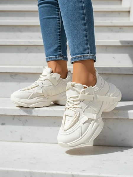 Royalfashion Жіночі спортивні кросівки на платформі Rensis