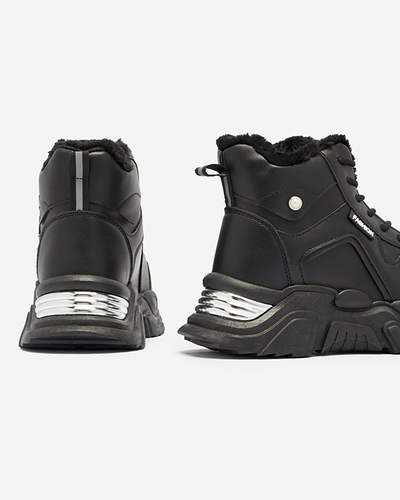 Черевики зимові утеплені на суцільній підошві Cefereda - Взуття