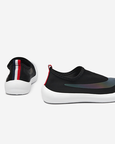 OUTLET Černé dámské slip-on tenisky Lerick - Footwear