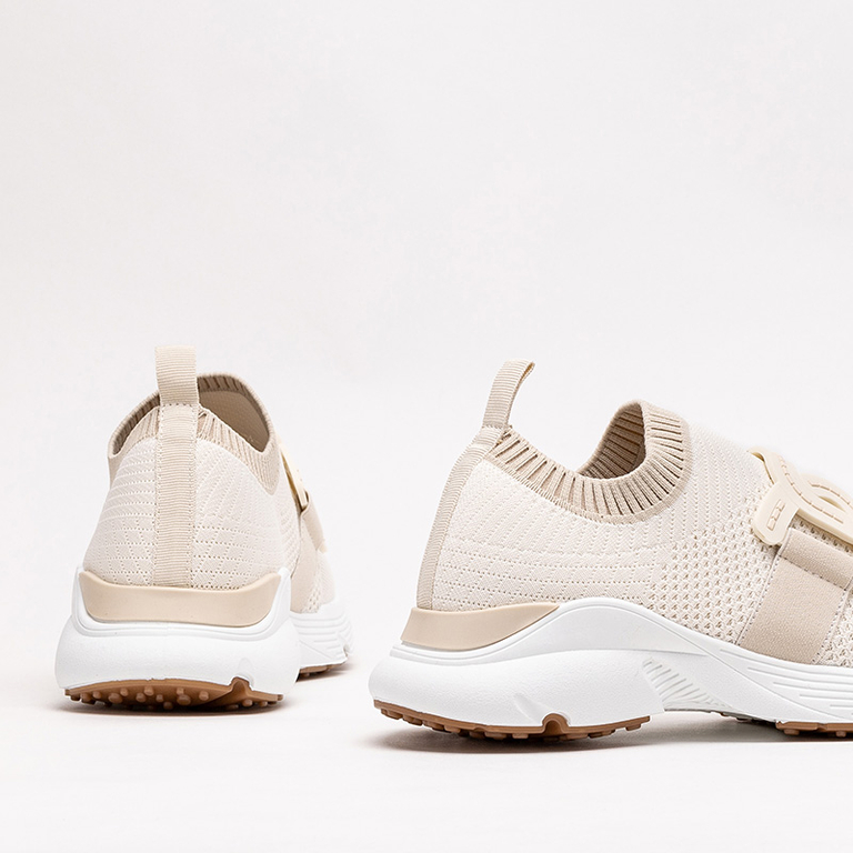 Dámské béžové nazouvací sportovní boty Neristo - Obuv