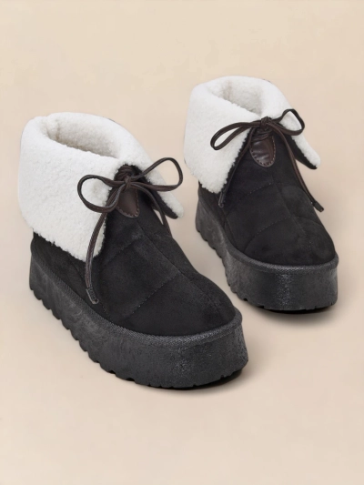 Dámské sněhule s šněrováním Royalfashion Wdeno