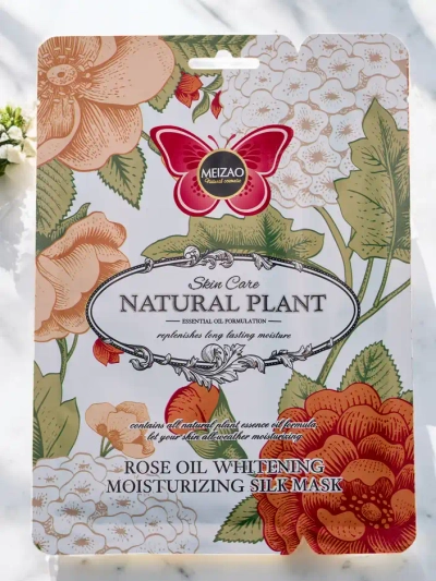 Натуральна рослина - Набір сироватки з церамідами та маски з рожі 6г+36г х 10шт