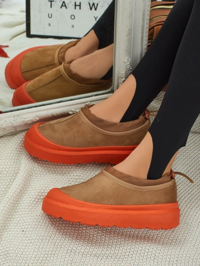 Dámské Tenisky Flora Camel Semišové Pohodlné pro Každodenní Nošení