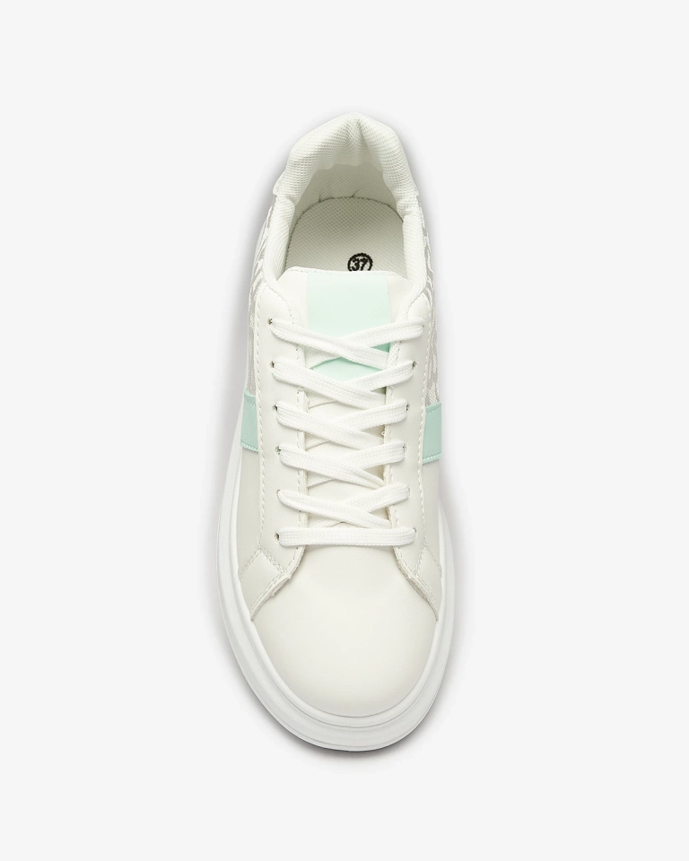 Bílé dámské sportovní tenisky Mlysio- Obuv