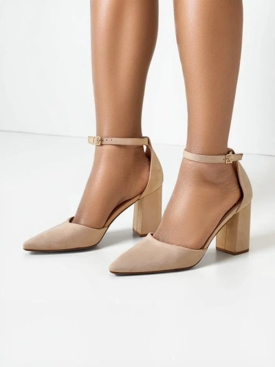 Royalfashion dámské eco-suede lodičky Caldeno