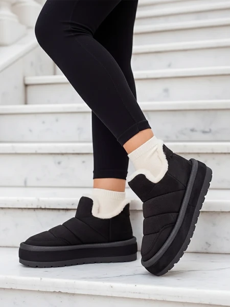 Royalfashion Жіночі короткі черевики Zoeno a'la snow boots