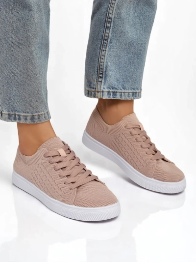 Dámské tenisky Royalfashion Calista Rosa - růžové boty na jaro a léto