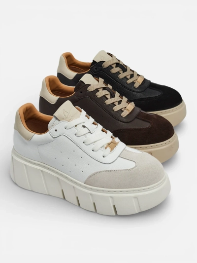 Sportovní dámské tenisky z přírodní kůže Taures