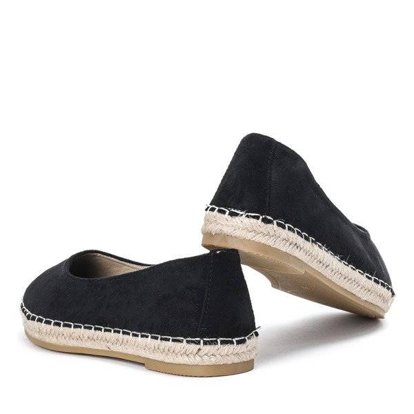 OUTLET Černé espadrilky Mellow - Boty