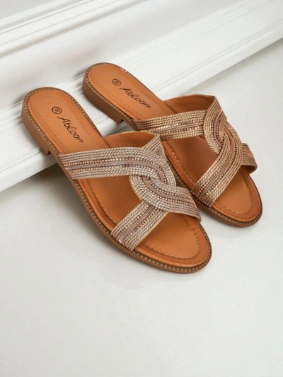 Royalfashion Жіночі шльопанці плетені Woven Breeze